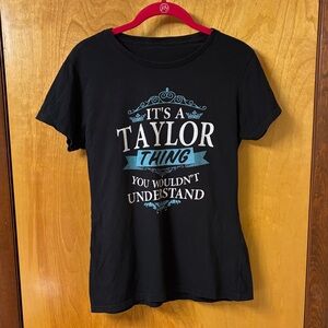 Black Graphic Tee - Taylor Swift Merch